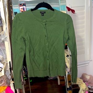 Ann Taylor green sweater
